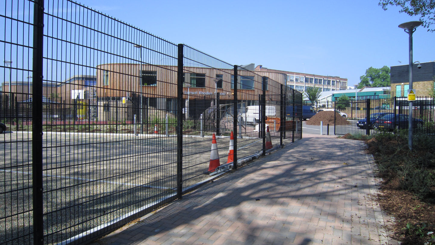 Double Wire Fence - "I" Shaped Post